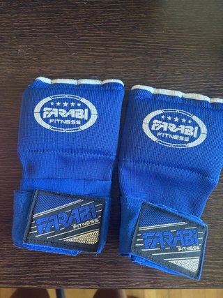 Vendas Kickboxing Farabi Fitness Azules hombre