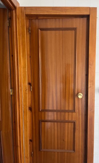 Lote 8 puertas madera con marcos
