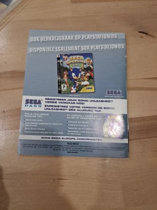 Sonic Unleashed PS3 SEGA