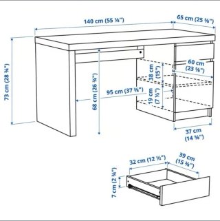 Escritorio Malm Ikea