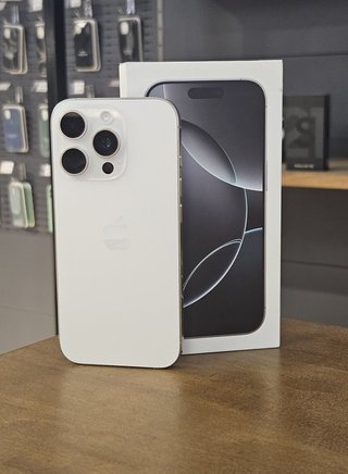 IPHONE 16 PRO 256GB BLANCO BATERIA 100% - 0 CICLOS