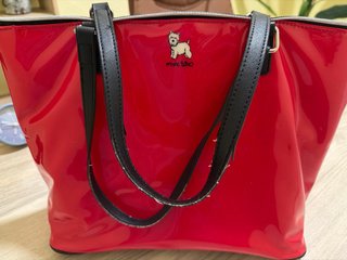 Bolso Marc Tetro Perro Westie Rojo