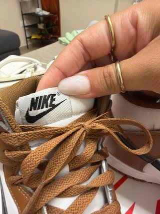 Scarpe Nike Dunk High Marroni e Bianche