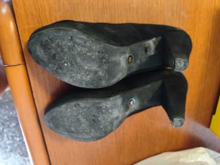 Zapatos de tacón negros