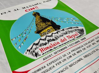 MANASLU 1988 EXPEDICIÓN VALENCIANA ELCHE ALICANTE