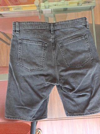Vaqueros cortos grises Talla 28