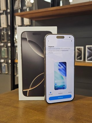 IPHONE 16 PRO MAX 256GB TITANIO BATERIA 91%
