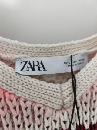Vestido Zara Rayas Edición Limitada Talla L
