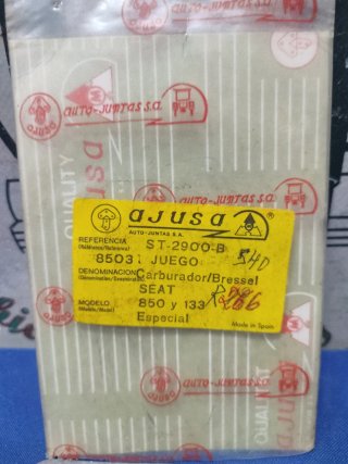 Kit Carburador Seat 850 / 133 Ajusa