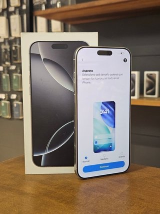 IPHONE 16 PRO MAX 256GB BLANCO BATERIA 88%