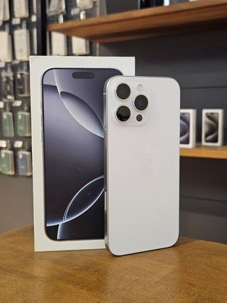 IPHONE 16 PRO MAX 256GB BLANCO BATERIA 88%