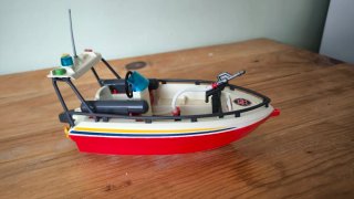 Barca de bomberos Playmobil