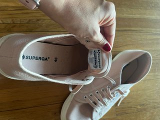 Zapatillas Superga rosas talla 40