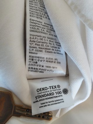 Camisa Calvin Klein Blanca Hombre Talla M