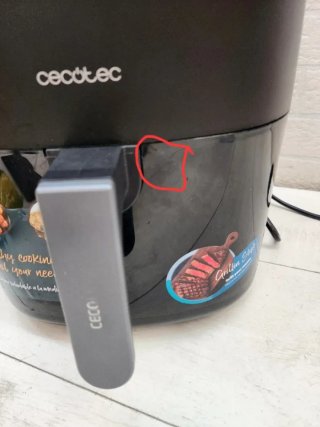 Cecotec Freidora de Aire sin Aceite 6,5 l