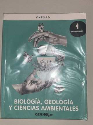 Libro Biología, Geología y CC. Ambientales 1º Bach