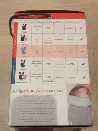 Mochila Ergobaby Adapt Gris Perla