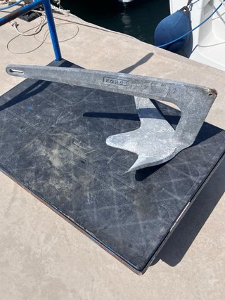 Ancla de acero para barcos 20kg