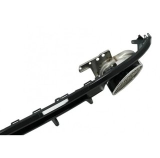 Difusor trasero con Salidas de Escape para Audi A6
