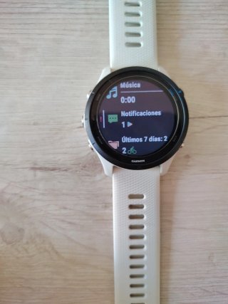 Garmin Forerunner 255 Music Blanco