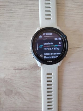 Garmin Forerunner 255 Music Blanco