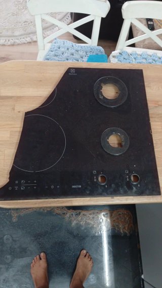 Placa de inducción, SIN cristal