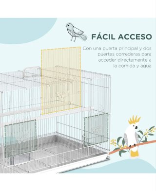 Jaula grande para pájaros