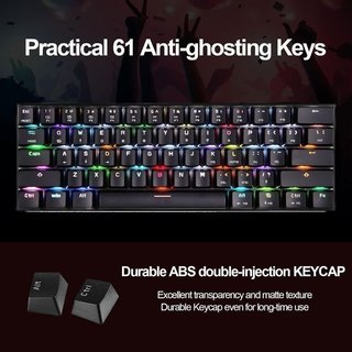 Teclado Gaming Mecánico 60% NUEVO