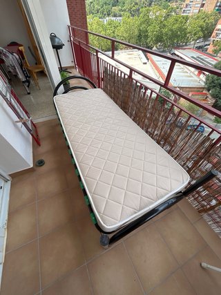 Somier 80x190 cm más colchón