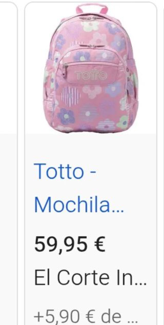 Mochila de la prestigiosa marca Totto