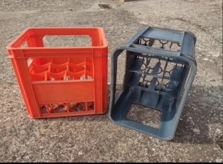 Cajas para botellas de plástico