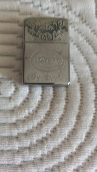 Zippo Argentato con Incisione_2