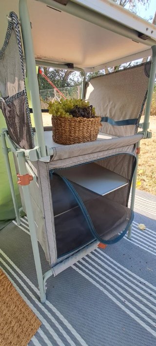 Mueble Cocina Camping Plegable Quechua