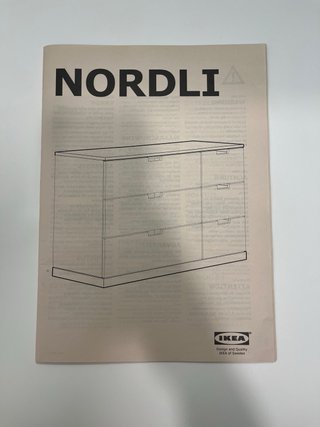 Cómoda IKEA NORDLI 6 cajones