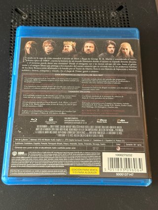 Juego de Tronos T1 Blu-ray (Español)
