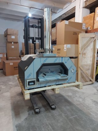 HORNO A LEÑA TITAN 4 / PARA 4 PIZZAS DE 35 CM