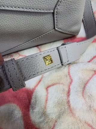 Bolso Loewe Puzzle Pequeño Gris Elefante