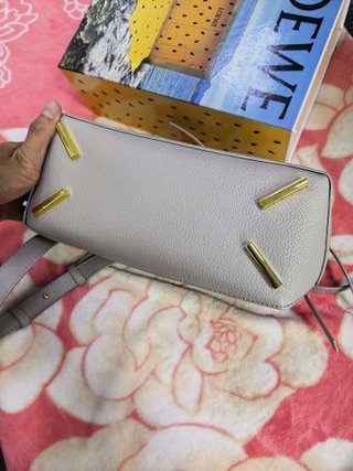 Bolso Loewe Puzzle Pequeño Gris Elefante