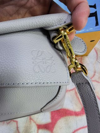 Bolso Loewe Puzzle Pequeño Gris Elefante