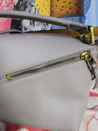 Bolso Loewe Puzzle Pequeño Gris Elefante