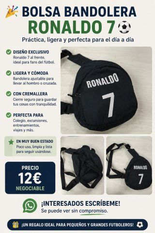 Bolsa Bandolera Ronaldo 7