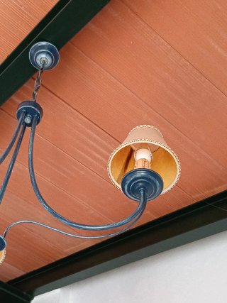 Lámpara de techo vintage para dormitorio