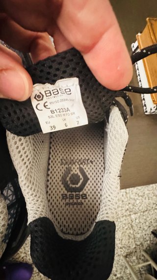 Zapatos de seguridad Base Talla 39