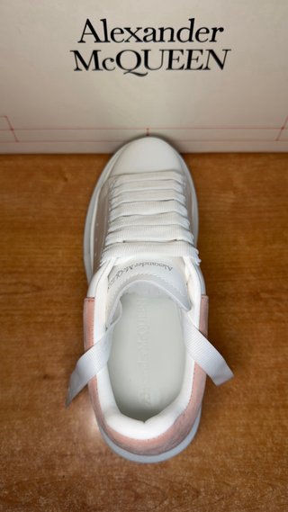 Alexander McQueen Oversized Bianche Rosa NUOVE