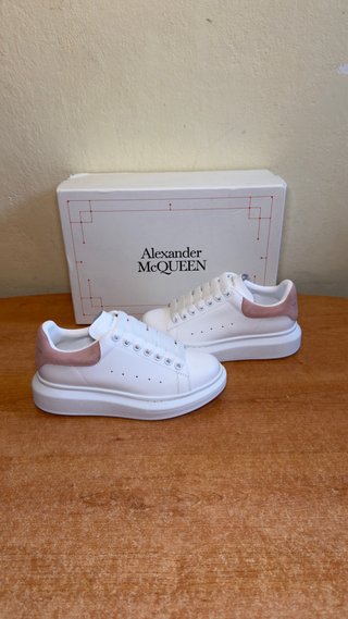Alexander McQueen Oversized Bianche Rosa NUOVE