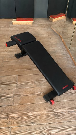 Banco de Gimnasio Ajustable Negro