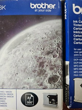 4 Cartuchos Tinta Originales Brother LC1000