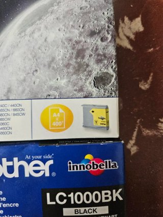4 Cartuchos Tinta Originales Brother LC1000