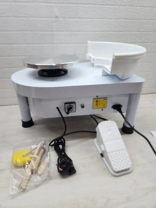Torno Alfarero Eléctrico 350W con Pedal