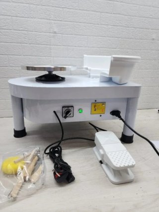 Torno Alfarero Eléctrico 350W con Pedal